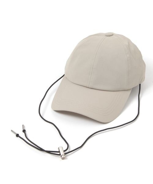 LEPSIM(レプシィム)の「シェルテック*多機能キャップ(帽子・レディース・ブラック09/チャコール18/ベージュ52・ONE SIZE)」の3枚目の写真