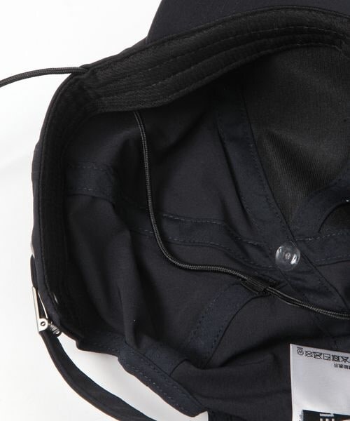 LEPSIM(レプシィム)の「シェルテック*多機能キャップ(帽子・レディース・ブラック09/チャコール18/ベージュ52・ONE SIZE)」の12枚目の写真