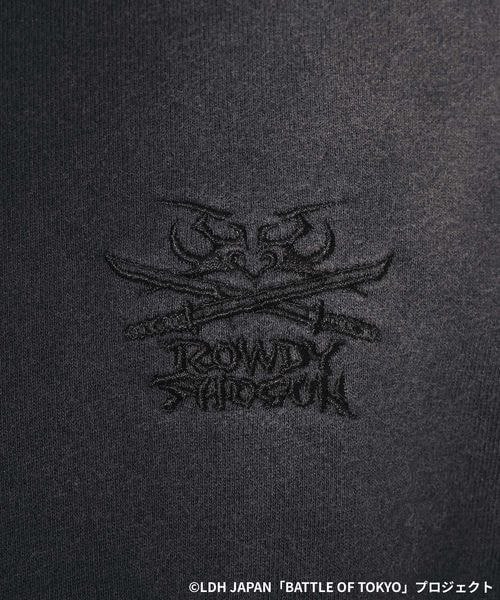 RAGEBLUE(レイジブルー)の「ROWDY SHOGUN / コラボ刺繍ジップパーカー(その他・ブラック09・FREE)」の16枚目の写真
