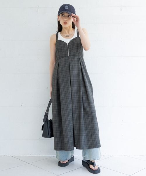 RAGEBLUE（レイジブルー）の「ワンポイント刺繍リブタンクトップ（その他・ホワイト03/ボーダー18・FREE）」の20枚目の写真