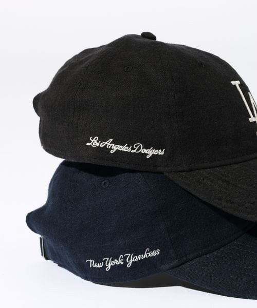RAGEBLUE（レイジブルー）の「9TWENTY/920FRENCHリネンキャップ（帽子・ブラック09(ドジャース)/ネイビー88(ヤンキース)・FREE）」の3枚目の写真