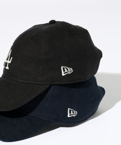RAGEBLUE（レイジブルー）の「9TWENTY/920FRENCHリネンキャップ（帽子・ブラック09(ドジャース)/ネイビー88(ヤンキース)・FREE）」の4枚目の写真