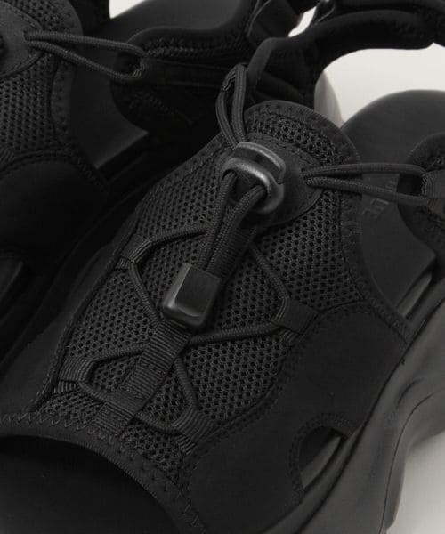 RAGEBLUE(レイジブルー)の「〈抗菌防臭〉ボリュームソールサンダル(シューズ・ブラック09・M/L)」の9枚目の写真