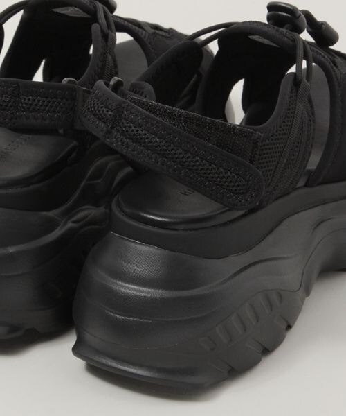 RAGEBLUE(レイジブルー)の「〈抗菌防臭〉ボリュームソールサンダル(シューズ・ブラック09・M/L)」の11枚目の写真