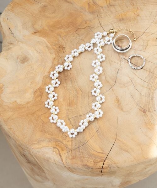 RAGEBLUE(レイジブルー)の「<先行予約>パールビーズネックレス(アクセサリー・パール00・FREE)」の5枚目の写真