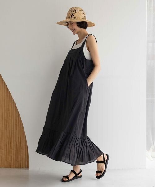 studio CLIP（スタディオクリップ）の「《先行予約/natural by clip》コットンレイヤードタンクSET（その他・オフホワイト11/スモーク16/ブラック19/サックス85・F）」の17枚目の写真