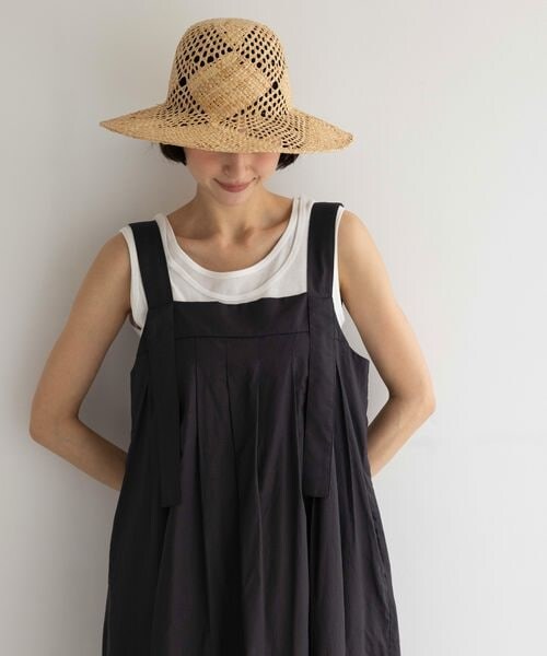 studio CLIP（スタディオクリップ）の「《先行予約/natural by clip》コットンレイヤードタンクSET（その他・オフホワイト11/スモーク16/ブラック19/サックス85・F）」の15枚目の写真