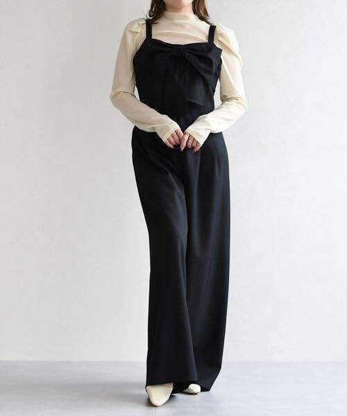 ORiental TRaffic（オリエンタルトラフィック）の「リボンモチーフコンビネゾン/TT627402（その他・レディース・ブラック20/グリーン44/グレージュ74・S/M）」の17枚目の写真