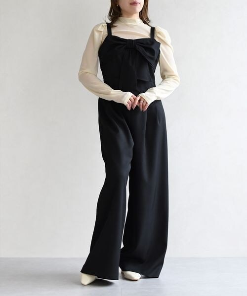 ORiental TRaffic（オリエンタルトラフィック）の「リボンモチーフコンビネゾン/TT627402（その他・レディース・ブラック20/グリーン44/グレージュ74・S/M）」の18枚目の写真