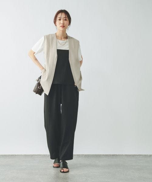 冷感サロペットTEEセット/660998 GLOBAL WORK オールインワン GLOBAL WORK（グローバルワーク）の「冷感サロペットTEEセット/660998