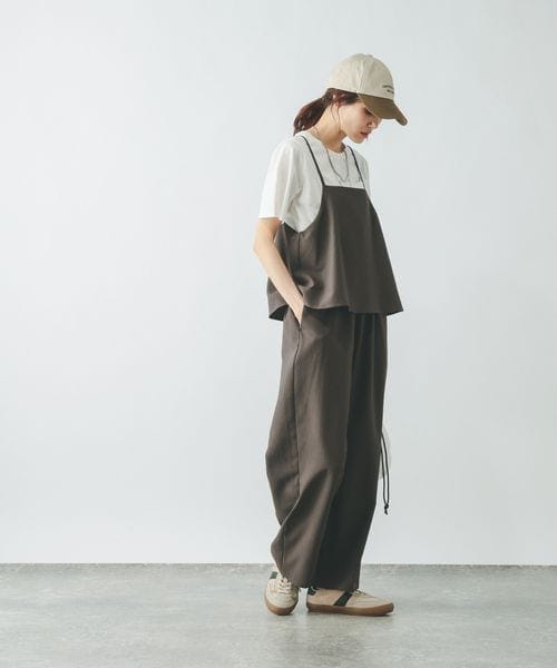GLOBAL WORK(グローバルワーク)の「冷感サロペットTEEセット/660998 GLOBAL WORK(グローバルワーク)の「冷感サロペットTEEセット/660998