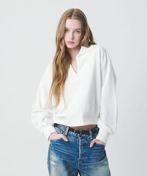 BEAUTY&YOUTH UNITED ARROWS(ビューティーアンドユースユナイテッドアローズ)の「<CGS.>オープン カラー スウェット / ウィメンズ(その他)」