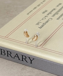 3coins | ビーンズメタル樹脂イヤリング(イヤリング)