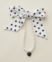 mystic | Lara パール×ドットスカーフ(バンダナ/スカーフ)