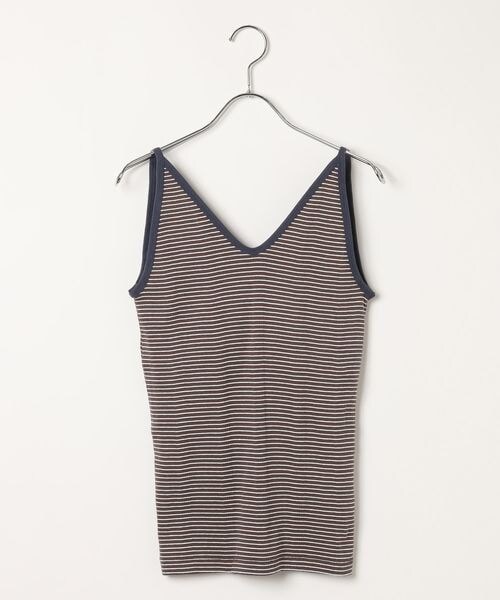 BAYFLOW（ベイフロー）の「Prib Cami Tank（その他・ブラック19/COFFEE50/ブルー80・F）」の2枚目の写真