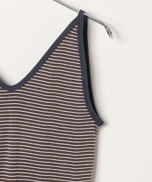 BAYFLOW（ベイフロー）の「Prib Cami Tank（その他・ブラック19/COFFEE50/ブルー80・F）」の6枚目の写真