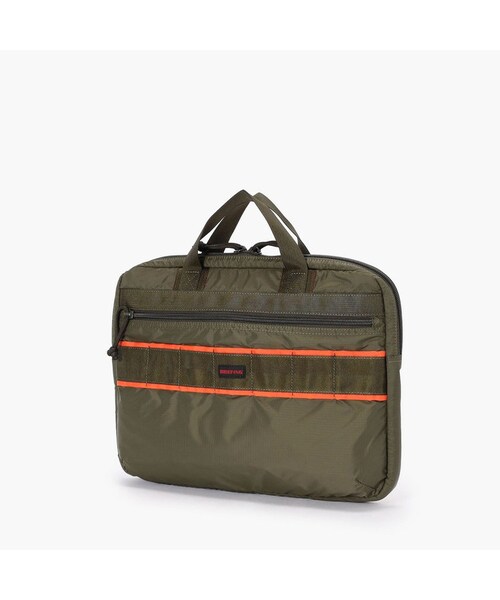BRIEFING（ブリーフィング）の「PP LAPTOP SLEEVE WIDE（その他・OLIVE/NAVY×ORANGE・FREE）」の2枚目の写真