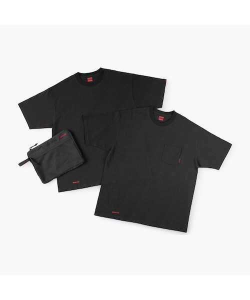 BRIEFING(ブリーフィング)の「【4月6日(月)15時半頃入荷予定】BRIEFING×GOAT S/S 2PACK TEE(その他・WHITE/BLACK/BROWN・S/M/L/XL)」の1枚目の写真