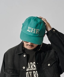 Lui's | 【CPH】deep 6panel cap greek(キャップ)