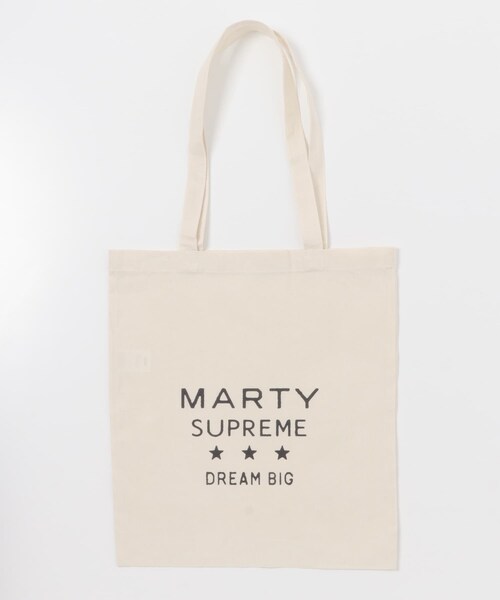 URBAN RESEARCH（アーバンリサーチ）の「URBAN RESEARCH×MARTY SUPREME×A24　3STAR LOGO TOTE BAG（トートバッグ・メンズ・BROWN/NATURAL/GREEN/ORANGE・Free）」の2枚目の写真