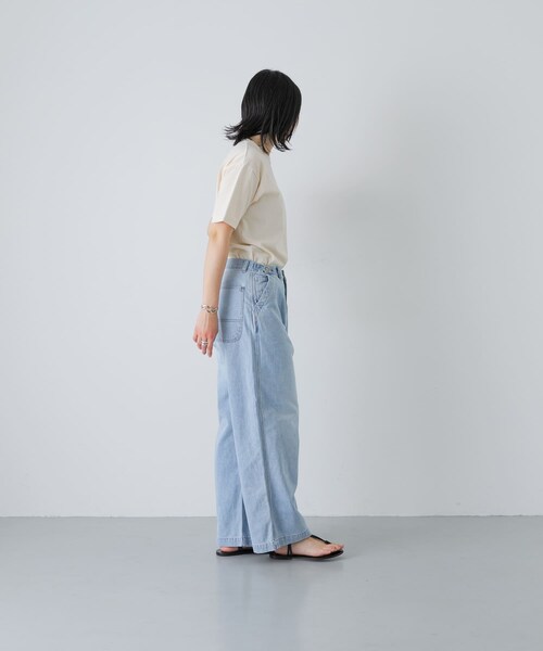 かぐれ（カグレ）の「MEYAME　BLANK TEE (II)（Tシャツ/カットソー・レディース・CREAM/WHITE/BLACK・Free）」の11枚目の写真