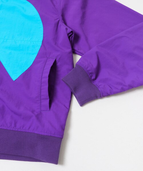 THE GOODLAND MARKET（ザグッドランドマーケット）の「WAX　NYLON ZIP JACKET（ブルゾン・メンズ・BLACK/PURPLE・M/L）」の11枚目の写真