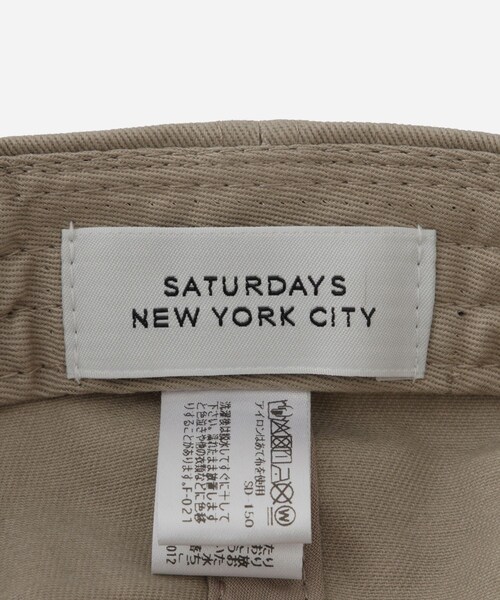 Saturdays NYC（サタデーズ ニューヨークシティ ）の「BIG BABY ICE CREAM x Saturdays NYC B Slash Cap（キャップ・レディース・ベージュ・F）」の10枚目の写真
