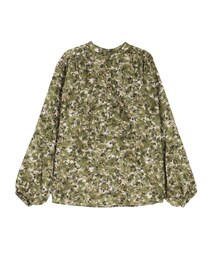 ELENDEEK | FLOWER PAINT VOILE BL(シャツ/ブラウス)