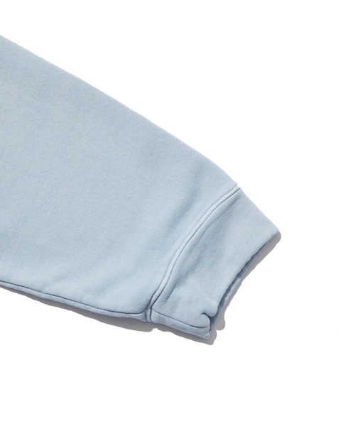 ADAM ET ROPE'（アダムエロペ）の「【CAMIEL FORTGENS/カミエル フォートヘンス】 ZIP HOODIE SWEAT OLD DYE（パーカー・メンズ・サックス・S）」の5枚目の写真