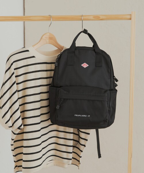 URBAN RESEARCH DOORS(アーバンリサーチドアーズ)の「DANTON PEUPLIERS 17(バックパック/リュック・レディース・BLACK/DK.BEIGE・one)」の4枚目の写真