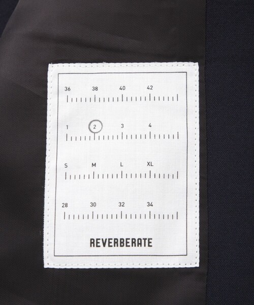 ADAM ET ROPE'（アダムエロペ）の「【REVERBERATE/リバーバレイト】BLAZER（テーラードジャケット・メンズ・ネイビー・2）」の11枚目の写真
