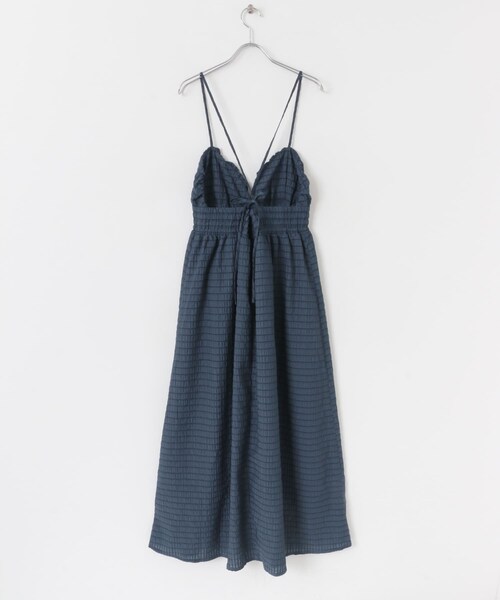 SENSE OF PLACE by URBAN RESEARCH（センスオブプレイスバイアーバンリサーチ）の「チェックキャミワンピース（ワンピース・レディース・BLACK/NAVY/ORANGE・COMPACT/one）」の15枚目の写真