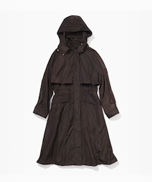 ROPE' | 【撥水】タフタフーデッドドロストロング丈コート(マウンテンパーカー)