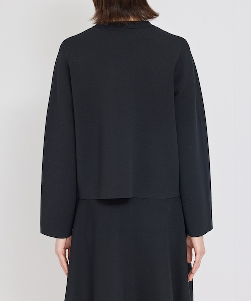 ROPE'（ロペ）の「ニットジャケット/イージーケア（ノーカラージャケット・レディース・オフホワイト/ネイビー・36/38）」の20枚目の写真