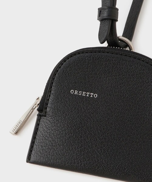 ROPE'(ロペ)の「【ORSETTO(オルセット)】CAPRE|ミニ財布(ポーチ・レディース・ブラック/イエロー・F)」の5枚目の写真