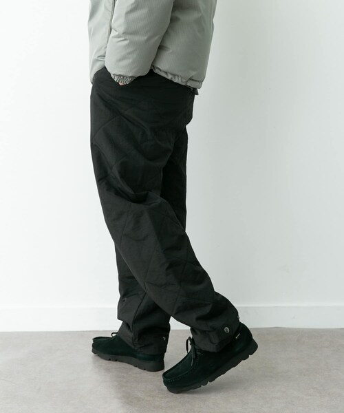 URBAN RESEARCH Sonny Label（アーバンリサーチサニーレーベル）の「キルティング中綿イージーパンツ（その他パンツ・メンズ・ブラック/カーキ・M/L）」の7枚目の写真