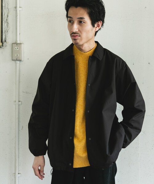 URBAN RESEARCH DOORS(アーバンリサーチドアーズ)の「『撥水/防風』ウールブレンドラミネート 中綿ブルゾン(ブルゾン・メンズ・BROWN/BLACK・M/L)」の21枚目の写真