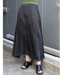 MURUA | シャイニープリーツスカート(スカート)