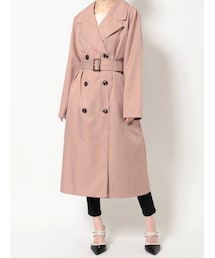 RESEXXY | カラーシンプルトレンチコート(トレンチコート)