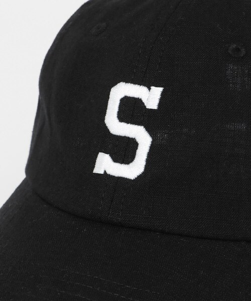 URBAN RESEARCH Sonny Label（アーバンリサーチサニーレーベル）の「リネン混刺繍キャップ（キャップ・メンズ・ブラック/ブラウン/ネイビー/グレー・one/One）」の7枚目の写真