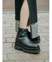 jouetie | スクエアトゥショートブーツ(ブーツ)