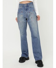 EVRIS | embroidery shineeデニムパンツ(デニムパンツ)