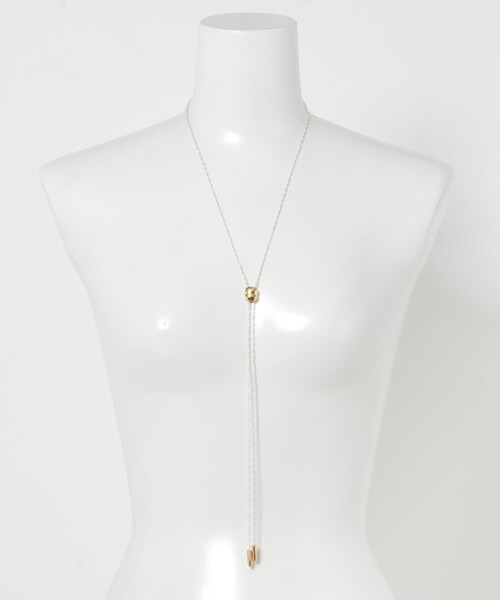 URBAN RESEARCH ROSSO（アーバンリサーチロッソ）の「in mood　SLIDE CHAIN NECKLACE（ネックレス・レディース・MIX・-）」の6枚目の写真