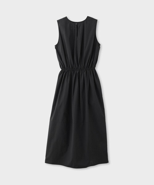 ROPE'(ロペ)の「【一部店舗限定】【REALM(レルム)】COTTON TAFFETA COLOR-BLOCKED DRESS|切り替えワンピース(ワンピース・レディース・ブラック/カーキ・38)」の19枚目の写真