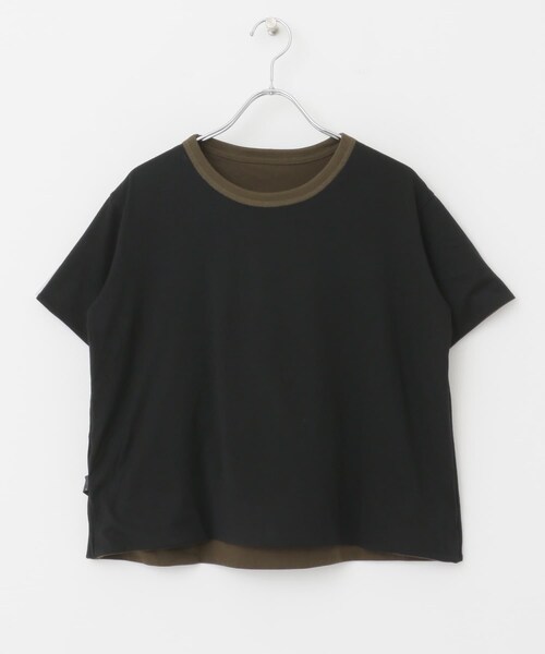 URBAN RESEARCH DOORS(アーバンリサーチドアーズ)の「mizuiro ind reversible t-shirts(Tシャツ/カットソー・レディース・blk×beige/brown×blk/gray×ppl・FREE)」の10枚目の写真