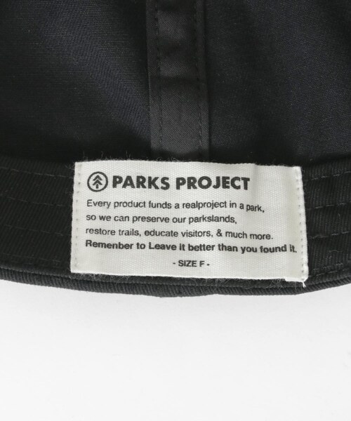 THE GOODLAND MARKET（ザグッドランドマーケット）の「PARKS PROJECT　PARKS Chain Stitch Tracker Cap（キャップ・メンズ・BLACK/GRAY/BROWN・FREE）」の8枚目の写真