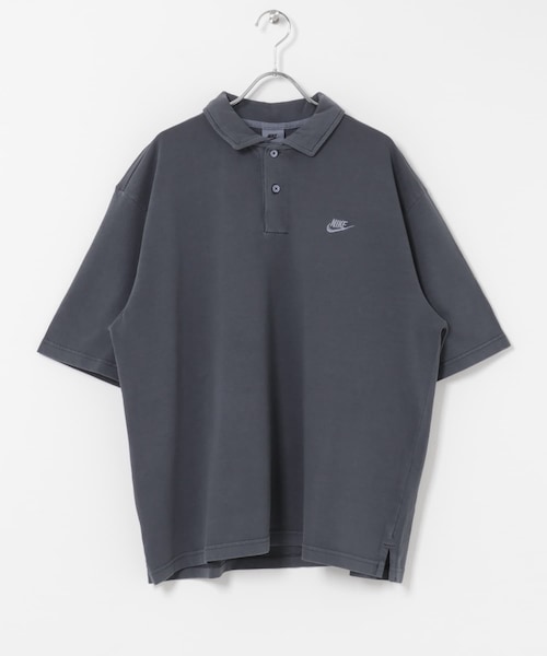 URBAN RESEARCH Sonny Label（アーバンリサーチサニーレーベル）の「NIKE　NK CLUB JERSEY POLO WASHE（ポロシャツ・メンズ・OBSIDIAN/MALACHITE/LT MAGENTA・M/L）」の15枚目の写真