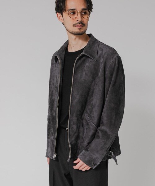 URBAN RESEARCH（アーバンリサーチ）の「GOAT SUEDE SPORTS JACKET（ブルゾン・メンズ・CHARCOAL・M/L）」の7枚目の写真
