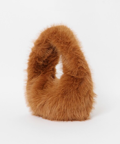 SENSE OF PLACE by URBAN RESEARCH（センスオブプレイスバイアーバンリサーチ）の「ファーラウンドバッグ（ハンドバッグ・レディース・BEIGE/BROWN/MINT・one）」の22枚目の写真