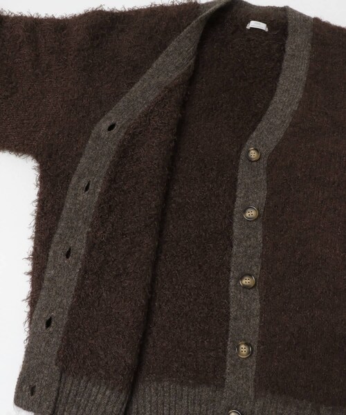 ITEMS URBANRESEARCH（アイテムズ アーバンリサーチ）の「シャギービッグカーディガン（カーディガン/ボレロ・レディース・BEG/L.GRY/BRN・Free）」の11枚目の写真